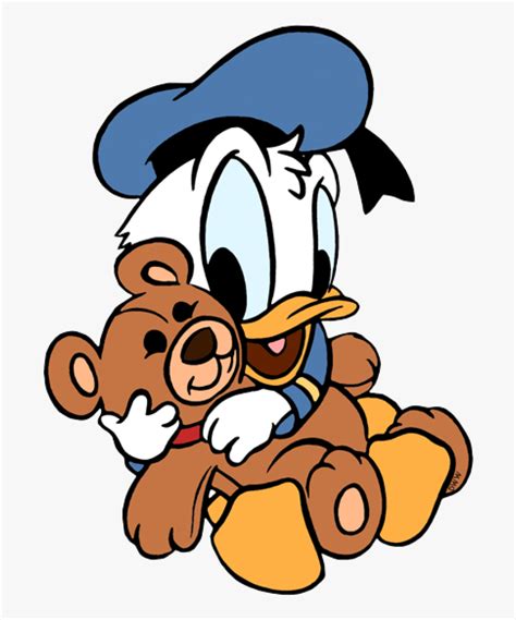 donald duck as a baby.